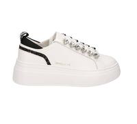 EMANUELLE VEE Baskets pour femme Bice Strass White/Black DS26EV01 461P-901-13-P003, Blanc et noir., 39 EU