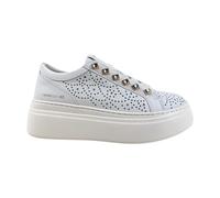 Emanuelle Vee - Bice Baskets Traforata Pelle - Femme - Chaussures - Blanc - Taille: 41 EU