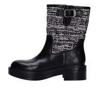 Emanuelle Vee Bottes noires Nero Neri e Grigi 38
