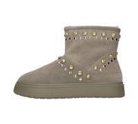 Emanuelle Vee - Bottines en Daim - Femme - Chaussures - Beige - Taille: 39 EU
