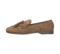 Emanuelle Vee - Mocassins Carol en Daim - Femme - Chaussures - Brun - Taille: 37 EU