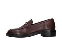 Emanuelle Vee - Mocassins en cuir - Femme - Chaussures - Rouge - Taille: 39 EU