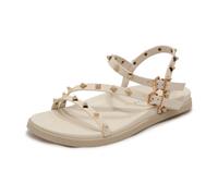 Emanuelle Vee - Nina Sandal - Femme - Chaussures - Blanc - Taille: 36 EU