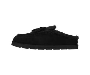 Emanuelle Vee - Sabots en Daim - Femme - Chaussures - Noir - Taille: 37 EU