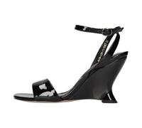 Emanuelle Vee - Sandales Vernies - Femme - Chaussures - Noir - Taille: 36 EU
