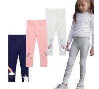 EmaoFun Legging Enfant Fille,Lot de 3,2-7 Ans（color2 3Y）