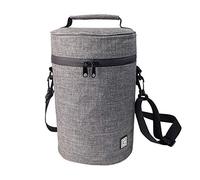 EMAQUIN Étui de transport et de rangement pour haut-parleur Sonos Move/Sonos Move 2 (les deux sont compatibles avec Sonos Move/Move 2 et la base de charge, gris argenté)