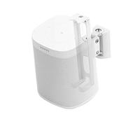 EMAQUIN Support mural pour haut-parleur SONOS ONE/SONOS ONE SL/SONOS Play 1 (pivotant et inclinable, compatible avec les deux SONOS ONE/ONE SL/SONOS Play 1, blanc unique)