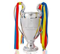 Emaraxy Trophée des Champions de 16,3 cm, trophée de Football avec réplique en résine pour processus de galvanoplastie, Coupe de la Ligue Sportive de Football avec Ruban pour décoration de Chambre et