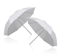 EMART 2-Pack 80 cm Parapluie Blanche Translucide pour Studio Photo/Vidéo Photographie Éclairage Flash
