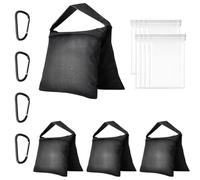 EMART Lot de 4 Sacs de Sable Résistants pour Trépied de Photographie, Studio Photo, Tente, Parasol