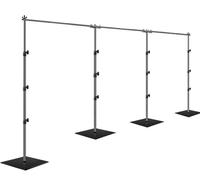EMART Support de Fond avec Lourd 2,6x9M, Support de Fond Réglables Système