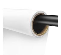 EMART Toile de Fond Blanc Papier Fond Photo Studio | 1,3 x 4,9 m | pour Shooting, Photographie de Produits, Portrait