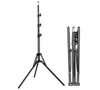 EMART Trépied Léger 1,84 m pour Photographie, Trépied à Plis Arrière Adapté aux Flashs de Caméra, Flashs en Anneau, Réflecteurs, Parasols, Trépieds de Studio et d'Enregistrement Vidéo