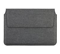 Emartbuy 9.7-10.1 Pouces Folio, Housse, Etui Magnétique Universel en Tissu Texturé de Qualité Supérieure Gris Convenant pour Les Appareils Listés Ci-Dessous