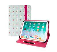 emartbuy Universale 7-8 Pouce Lama Angle Multi Folio Exécutif Etui Coque Portefeuille avec des Fentes de Cartes Et Stylet Convenant Aux Appareils Listés Ci-Dessous