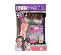 EMASDGEY Kit de tressage électrique pour cheveux - Outil de coiffure populaire pour femme et fille - Kit de coiffure à torsion rapide pour enfants