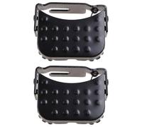 EMASDGEY Lot de 2 pédales arrière de vélo pliables en acier, repose-pieds de vélo, plaques de pied pour repose-pieds de montagne