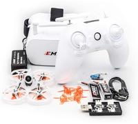EMAX Tinyhawk II FPV Drone RTF Kit, Drone de Vue à La Première Personne avec Caméra Runcam Nano 2, 25-100-200 VTX Commutable, Mini Drone avec Lunettes et E6 Émetteur pour Enfants Adultes Débutants