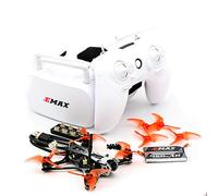 EMAX Tinyhawk II Freestyle RTF FPV Racing Drone avec Moteur Sans Balais 7000 KV, Caméra RunCam Nano 2 700TVL, 0-25-100-200 VTX Power, Drone avec Lunettes et Contrôleur pour Enfants Adultes Débutants