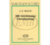 EMB (Editio Musica Budapest) BACH J.S. - CORALI (388) A 4 VOCI - CONDUCTEUR POCHE Partition classique Ensemble et orchestre Conducteur