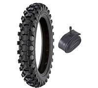 EMB10MDG Pneu en caoutchouc + Chambre Moto Mini Cross 2.75-10 Tressé Minimoto MinICROSS