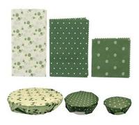 Emballage alimentaire en cire d'abeille Green attitude Vert G