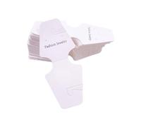 Emballage auto-adhésif carton carton d'emballage abordable carte de papier d'affichage pour collier bracelet bandeau