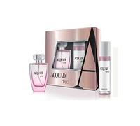 Emballage cadeau femme Aquadi Chic inspiré La Vie Est Belle Parfum Edt 100 ml et Déodorant 150 ml