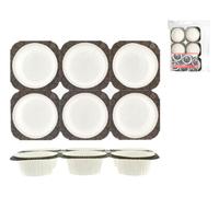 Emballage De 12 Pirottini Muffin 5 Cm Vassoi Vacuvin