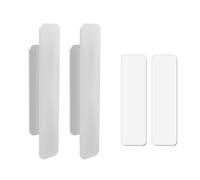 Emballage De 2 Bâtons Sur Les Tractions Pour Les Portes La Garde-robe Aucun Forage Obligatoire Poignées Tiroir Poigrés Poigres Sans Poignée Forage