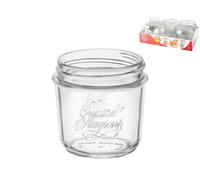 Bormioli Rocco Planeo Grand Red Glass, Set of 4, 18.5 oz, Clear