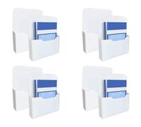 Emballage De 8 Classeurs-Trombones Magn¿¿Tiques, Classeurs Muraux, Stockage De Fournitures De Bureau, Bo?Te De Courrier (Pour Les Cahiers), Agendas, Lettre