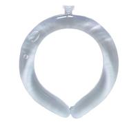 Emballage de réfrigérateur nu, anneau de refroidissement pour la zone du cou, protection contre la chaleur en été, emballage de refroidissement réutilisable pour le cou, idéal pour les travaux à l'air