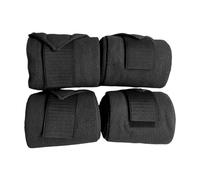 Emballage des jambes de cheval - 4 pièces Bottes de cheval, protecteur de jambe élastique | Supplies de bandage de 98 pouces, accessoires équestres doux, saut à la marche, équipes de soins extérieurs