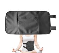 Emballage d'huile de ricin - Compresse organique réutilisable | Tissu doux sans | Housse élastique anti-négligence | Compresse naturelle pour le sommeil et les soins du foie à la maison