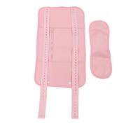 Emballage d'huile de Ricin, Pack d'huile de Ricin Réutilisable pour Soulager l'inconfort Sangle de Réglage à Usage Domestique pour la Taille (Rose)