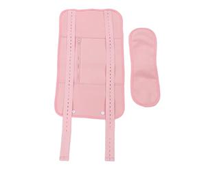 Emballage d'huile de Ricin, Pack d'huile de Ricin Réutilisable pour Soulager l'inconfort Sangle de Réglage à Usage Domestique pour la Taille (Rose)