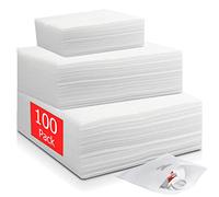 Emballage en Mousse Demenagement - Feuilles Papier Bulle 100pcs pour Stockage, Expédition et Protection de Vaisselle (30x30cm, 30x20cm, 20x20cm)