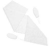Emballage Floral Oreilles de Lapin pour Roses et Chrysanthèmes | Polyester Blanc, Forme Romantique Élégante, Usage Mariage et Maison, Lot Décoratif Multi-fonction