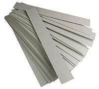 emballage garrigou - Lot 2000 bandelettes lanières Carton Gris Format 220x35 m/m Contre Le varroa varoa Apiculture Bande Carton