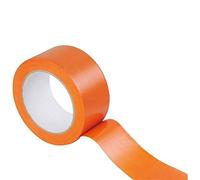 emballage garrigou - Lot 6 rouleaux rubans adhésif PVC orange de chantier 33 m/m x 50 mètres masquage pienture, btp, bâtiment, isolant électricité