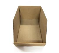 emballage garrigou Pack de 100 bacs, bec de stockage en carton brun, Dimensions 300x200x150 mm