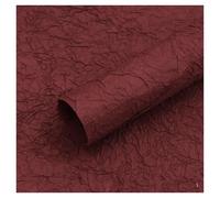 Emballage pour anniversaires, Lot de 5 feuilles papier cadeau plissées à fleurs, motif pierre, 58 x cm, multicolore(Wine Red)