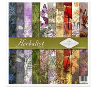 Emballage Scrapbooking 12 X 12 Pouces,Papier Décor Carton-310 X 320 Mm (Sls-050-Herboriste)-Hs Code 48025890