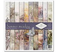Emballage Scrapbooking 12 X 12 Pouces,Papier Scrapbooking,Papier Décor,Papier Carton-310 X 320 Mm (Sls-034-Summer Meadow)- Hs Code 48025890