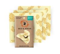 Emballages alimentaires réutilisables en cire d'abeille Bee's Wrap Fabriqués aux États-Unis Emballage alimentaire écologique en cire d'abeille Co