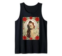 Emballé dans Un Monde de Roses Design Art Nouveau Débardeur