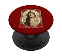 Emballé dans Un Monde de Roses Design Art Nouveau PopSockets PopGrip Adhésif