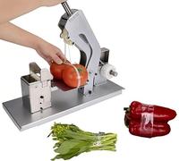 Emballeuse semi-automatique compacte et appareil polyvalent pour attacher les légumes de charcuterie, les magasins gastronomiques et les fermes pour emballer soigneusement les courgettes et les